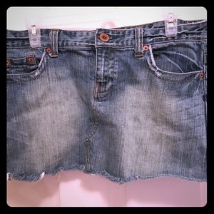 Jean skirt